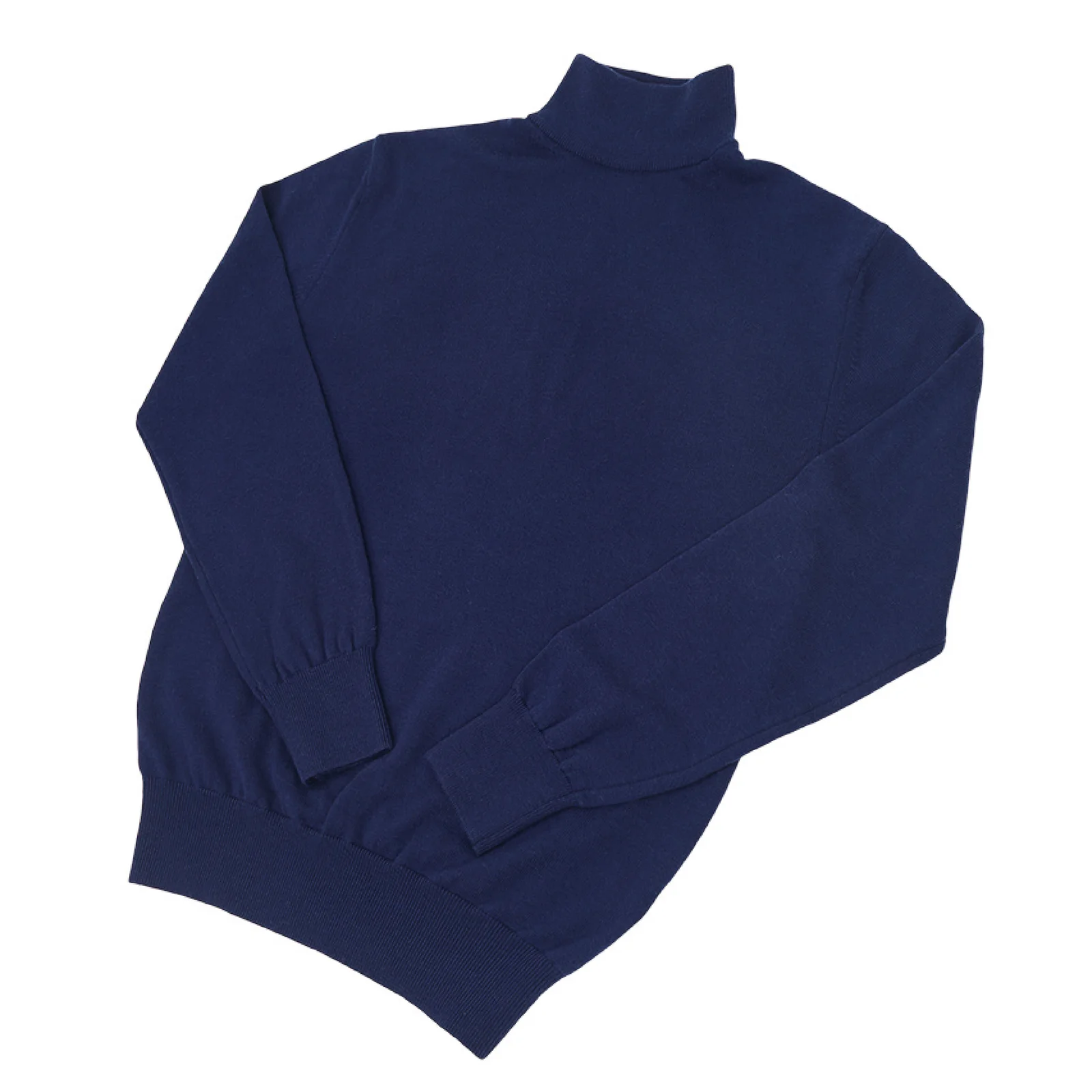 Half Neck Sweater - Navy (Merino wool 100%)