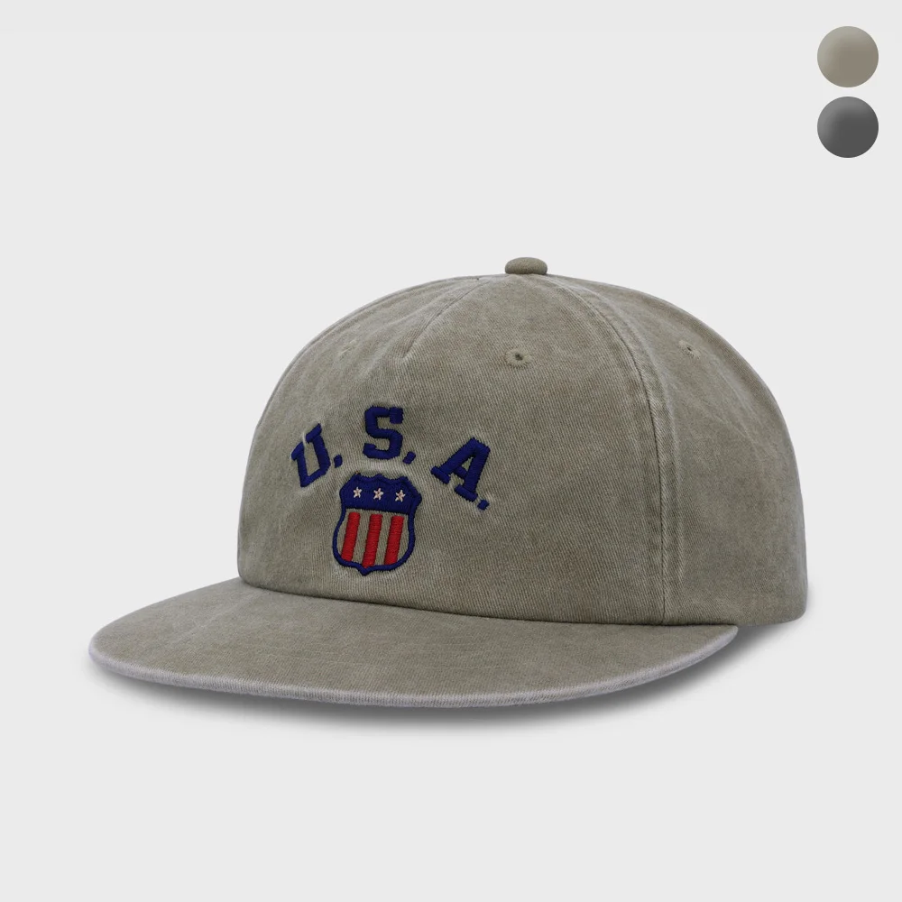 USA 5 拼接 帽