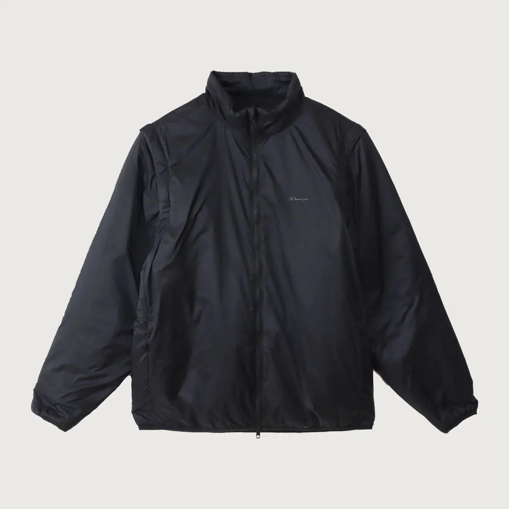 兩用 全拉鏈 外套 Off Black