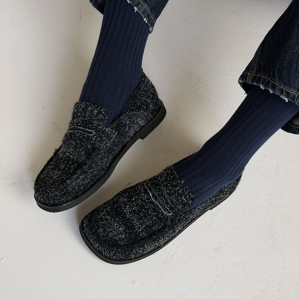 Samy loafer(Hair black)