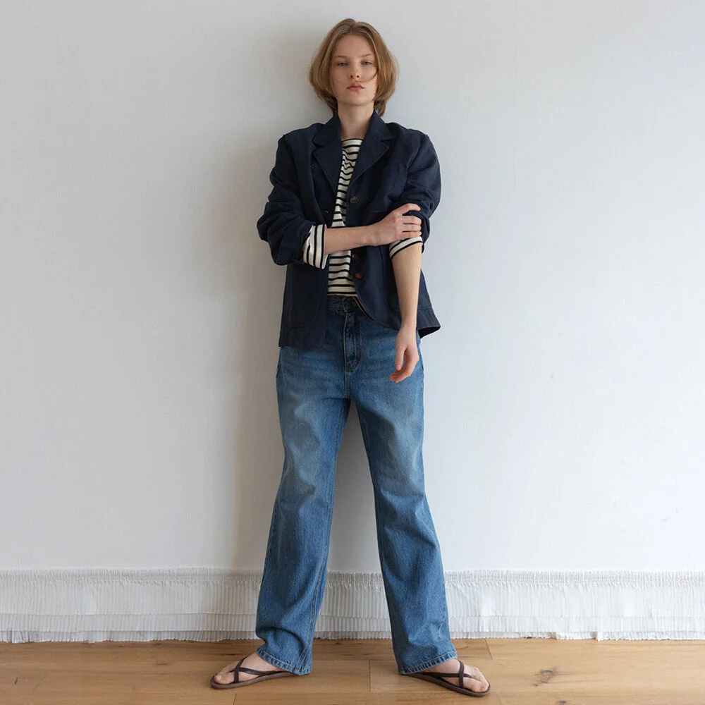 Legacy Denim Pants (Middle Blue)