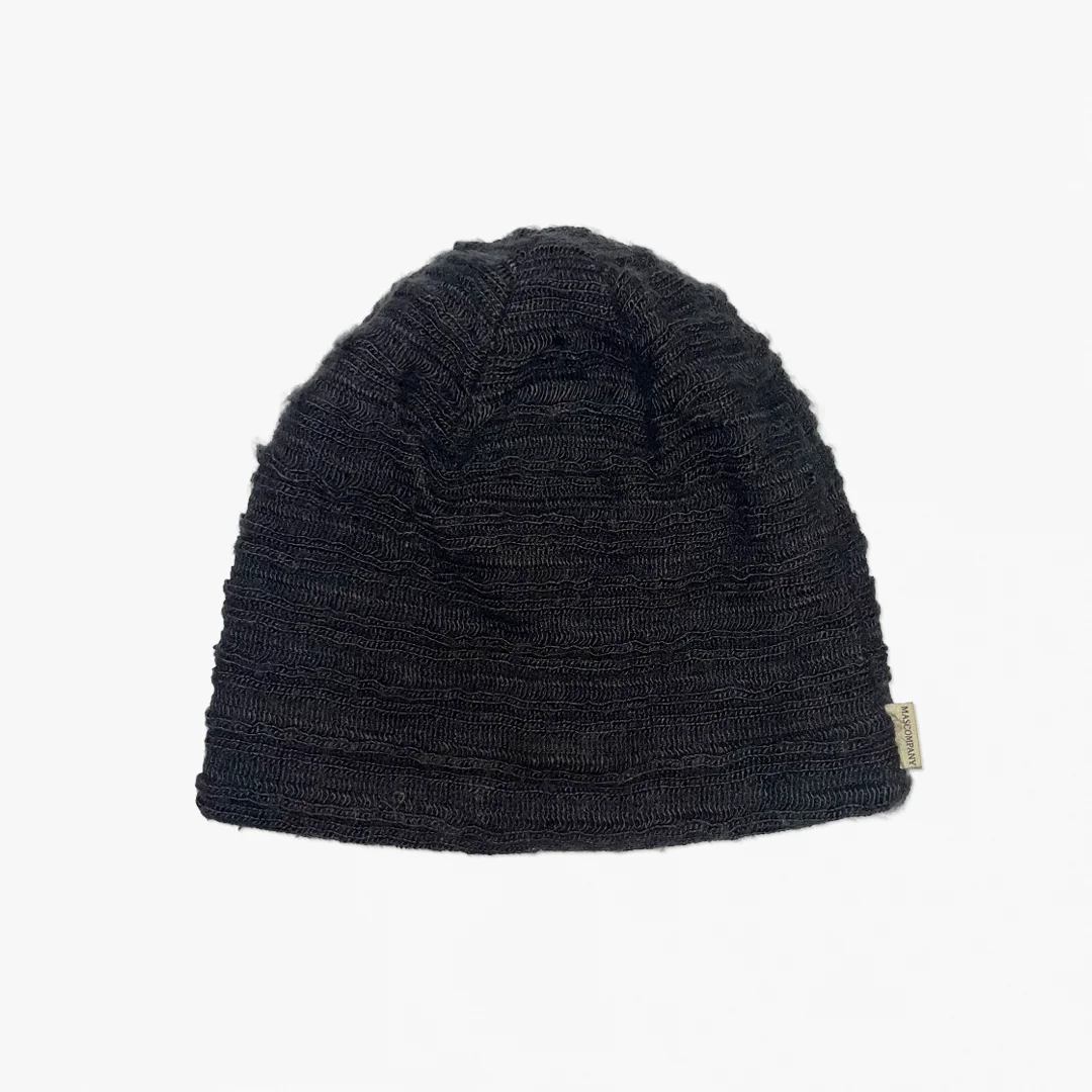 Hairy beanie - Black