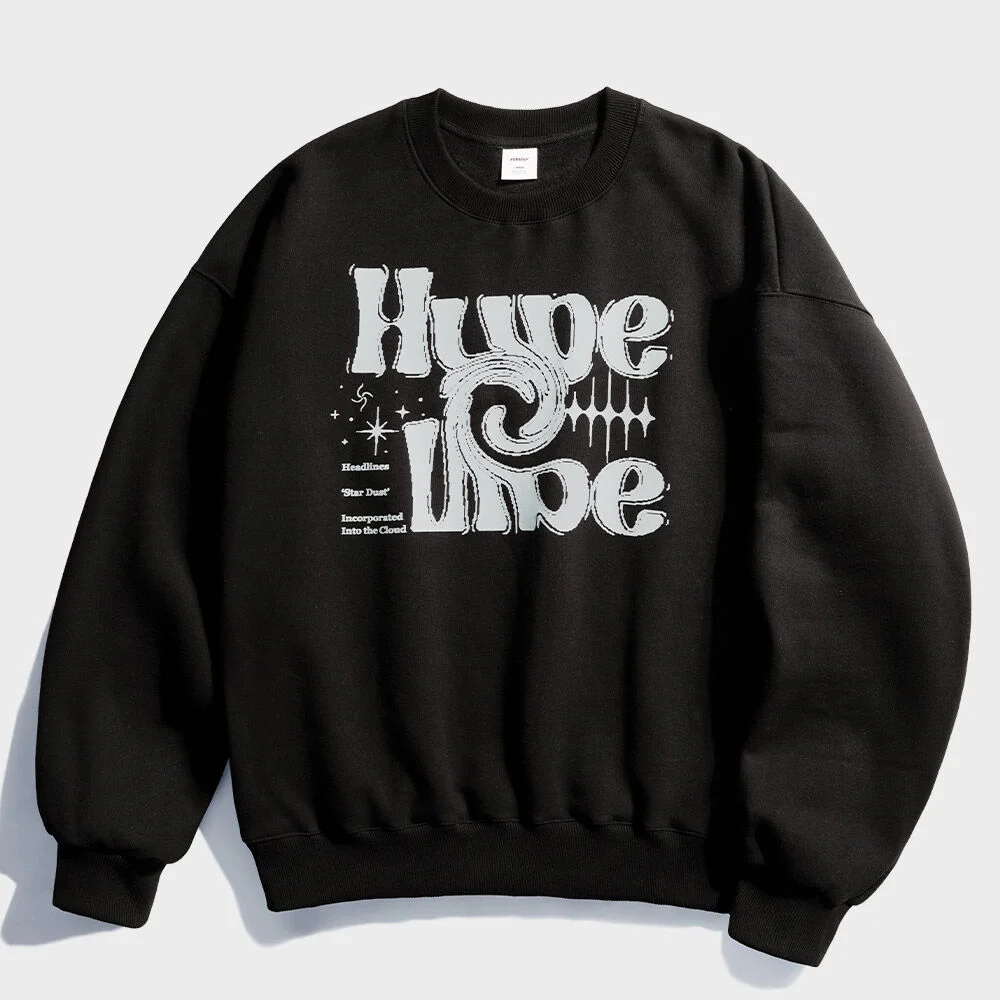 Hype 衛衣 黑色 HYMT4607