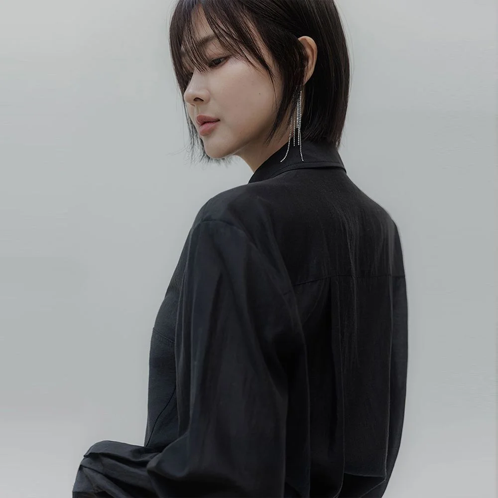 Radiante Sis 雪紡衫(黑色)