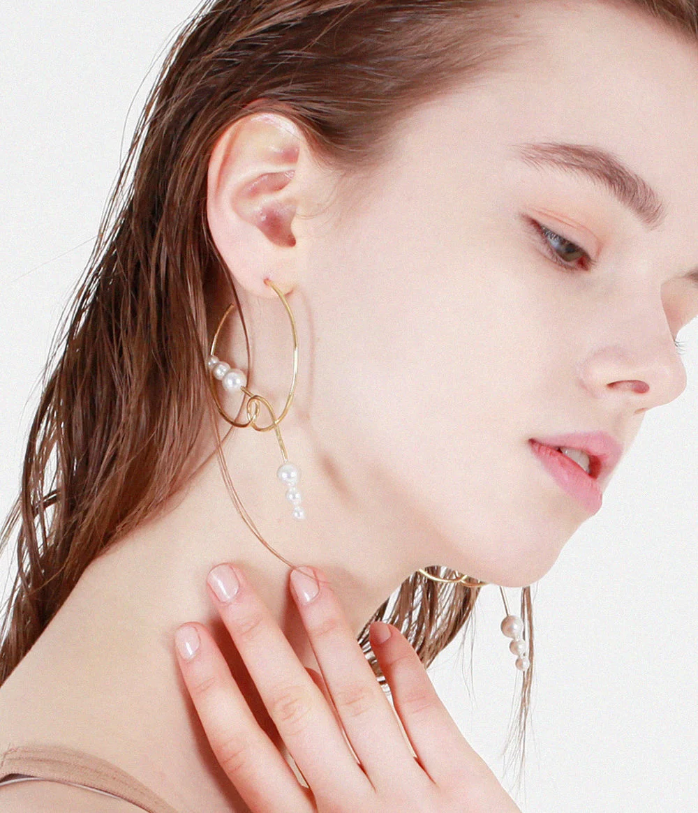 Pearl Ivy Earring