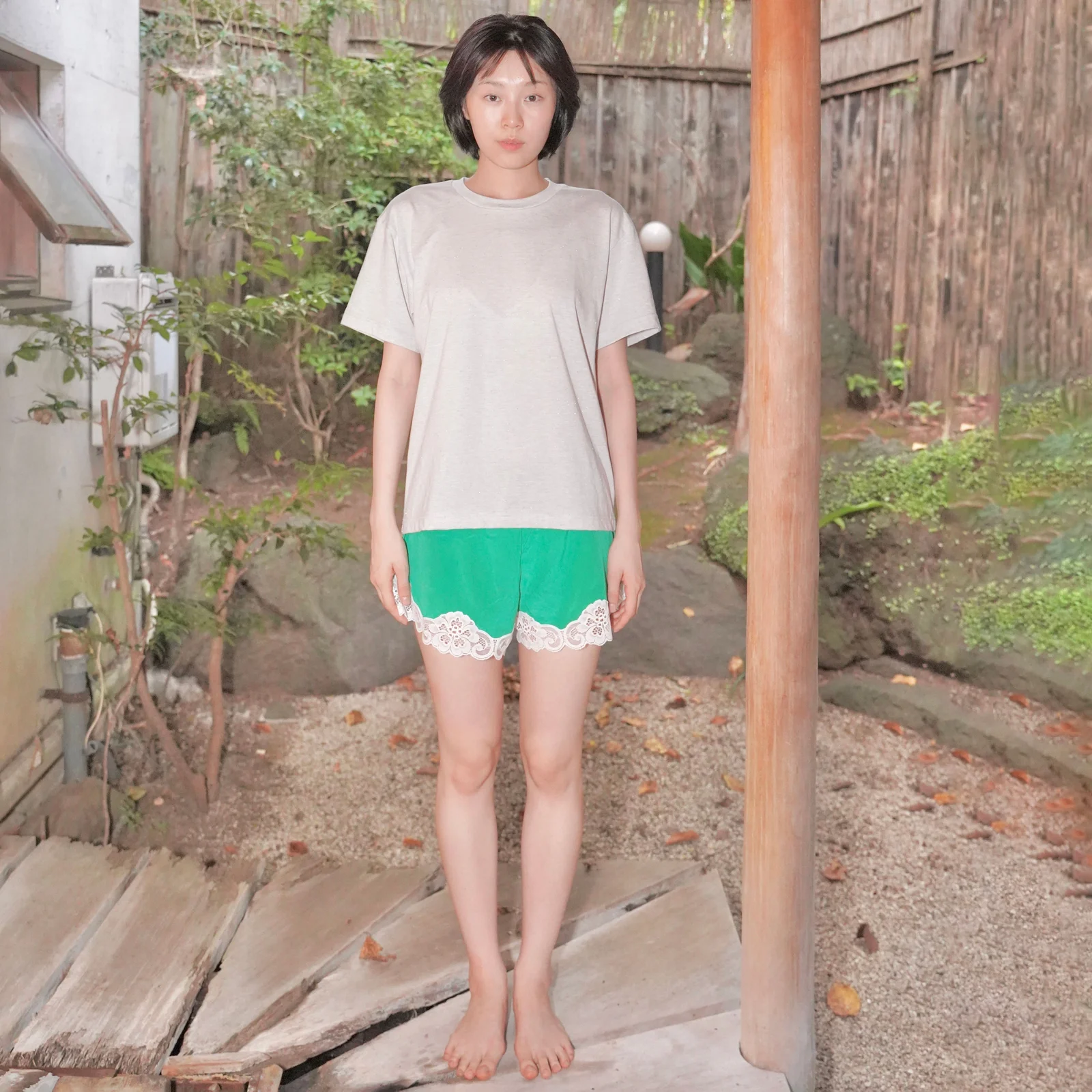 Momo Shorts_Green