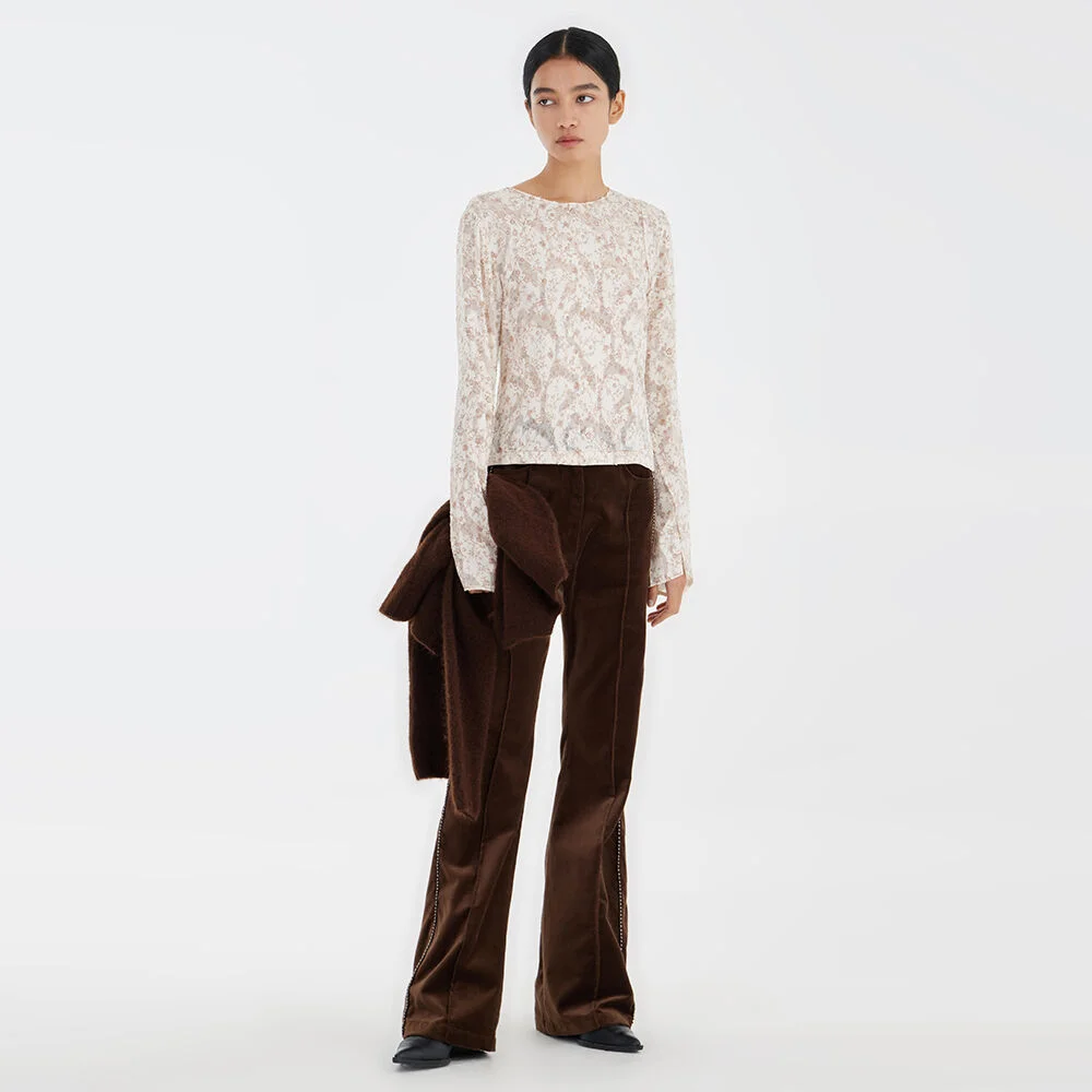 Second Skin Woven Top - Ivory