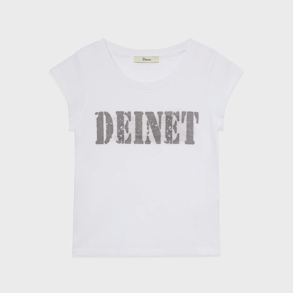 TYPO GRAPHIC2 T-SHIRT IN WHITE