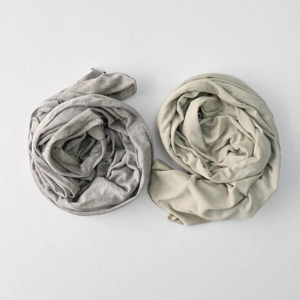 Lune Scarf (Melange,Green)