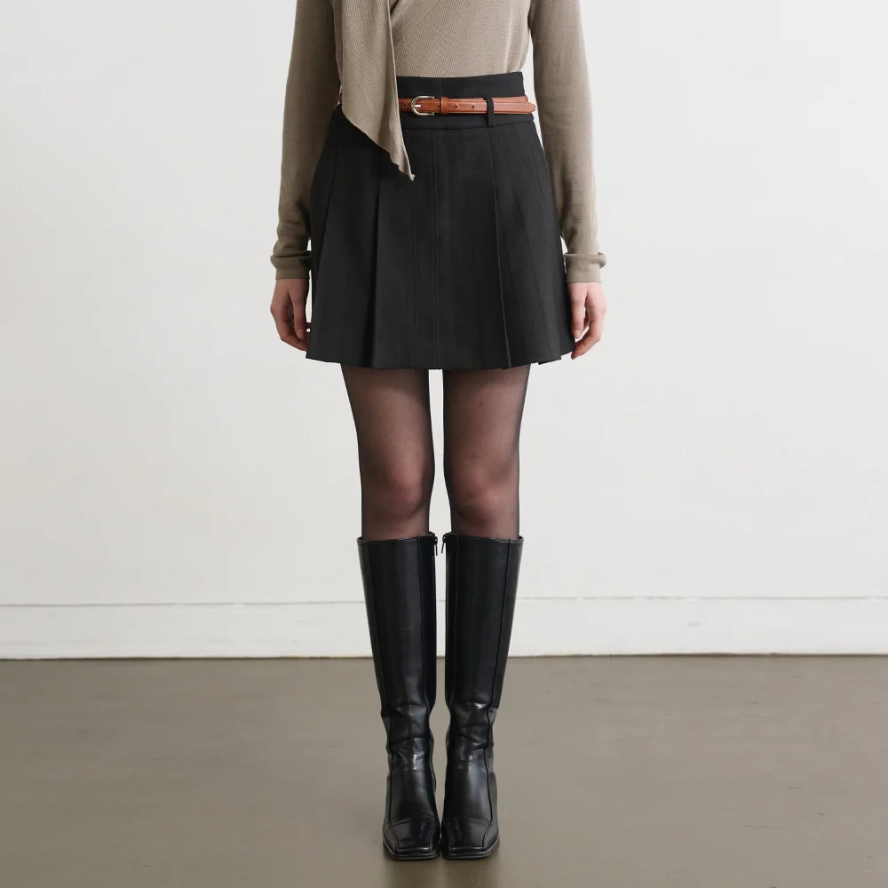 Lautre Isabel pleats skirt