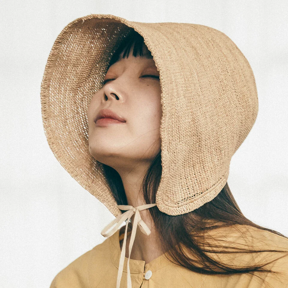STRING RAFFIA HAT - reorder