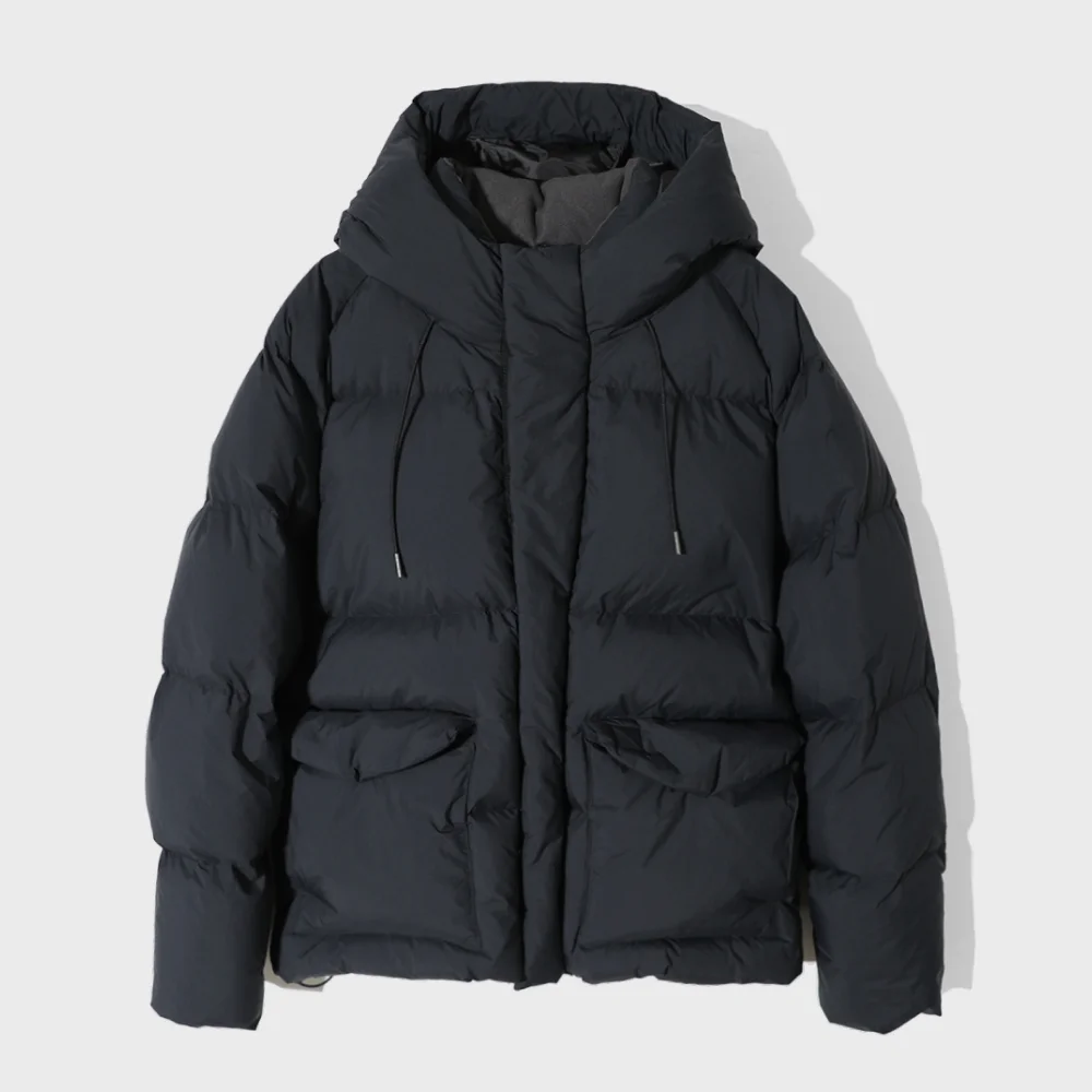 Northcove Raglan hood Goosedown Jacket Black Navy