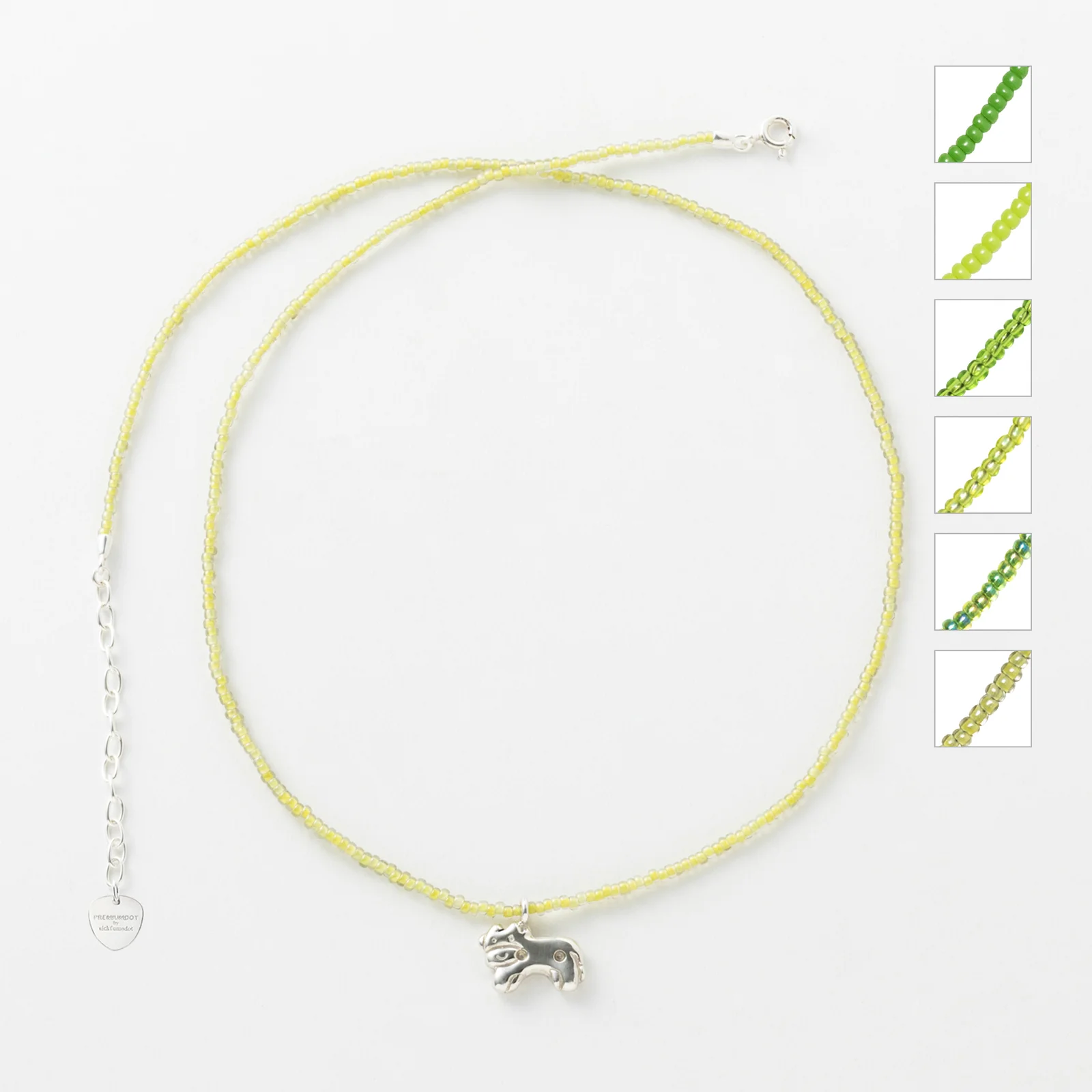 12TTI Cookie Necklace - Green_54 Colors