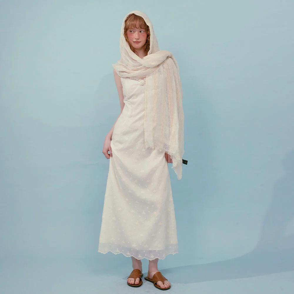Maria Lace Dress (Ivory)