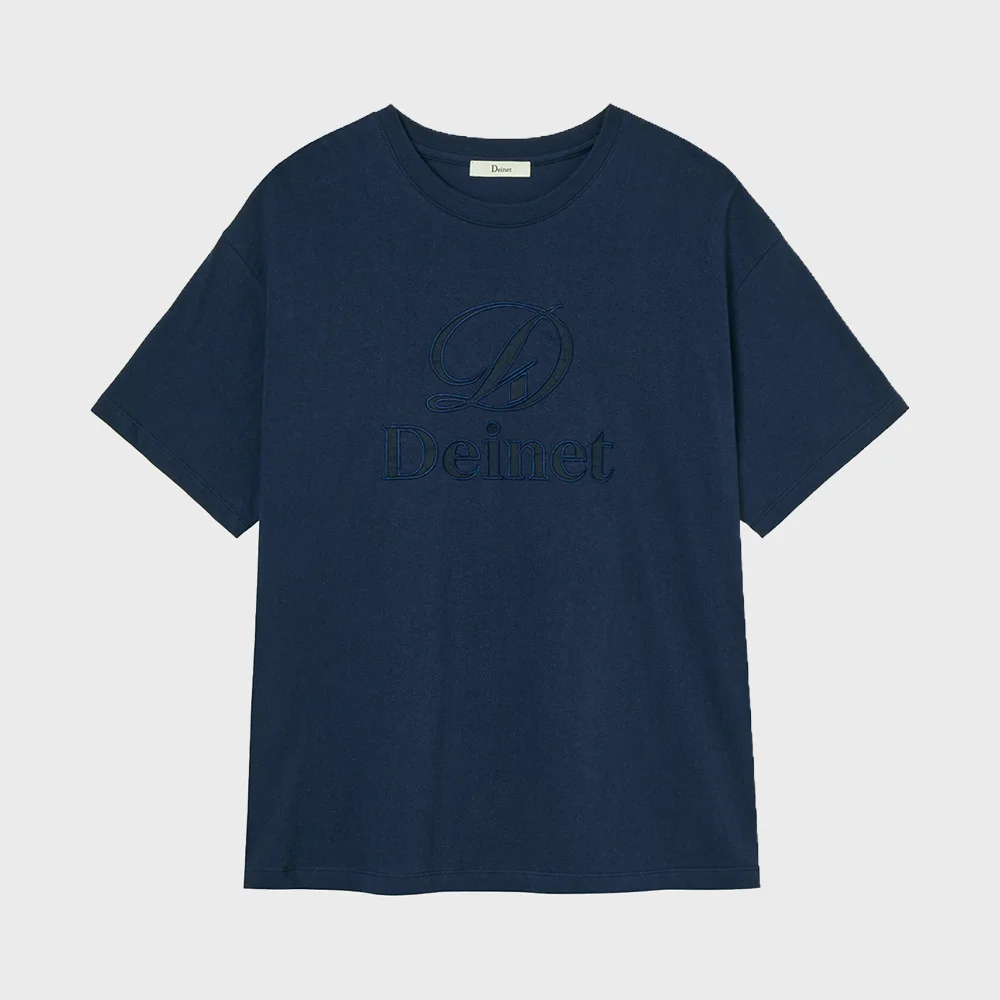 APPLICATION STITCH T-SHIRT IN NAVY