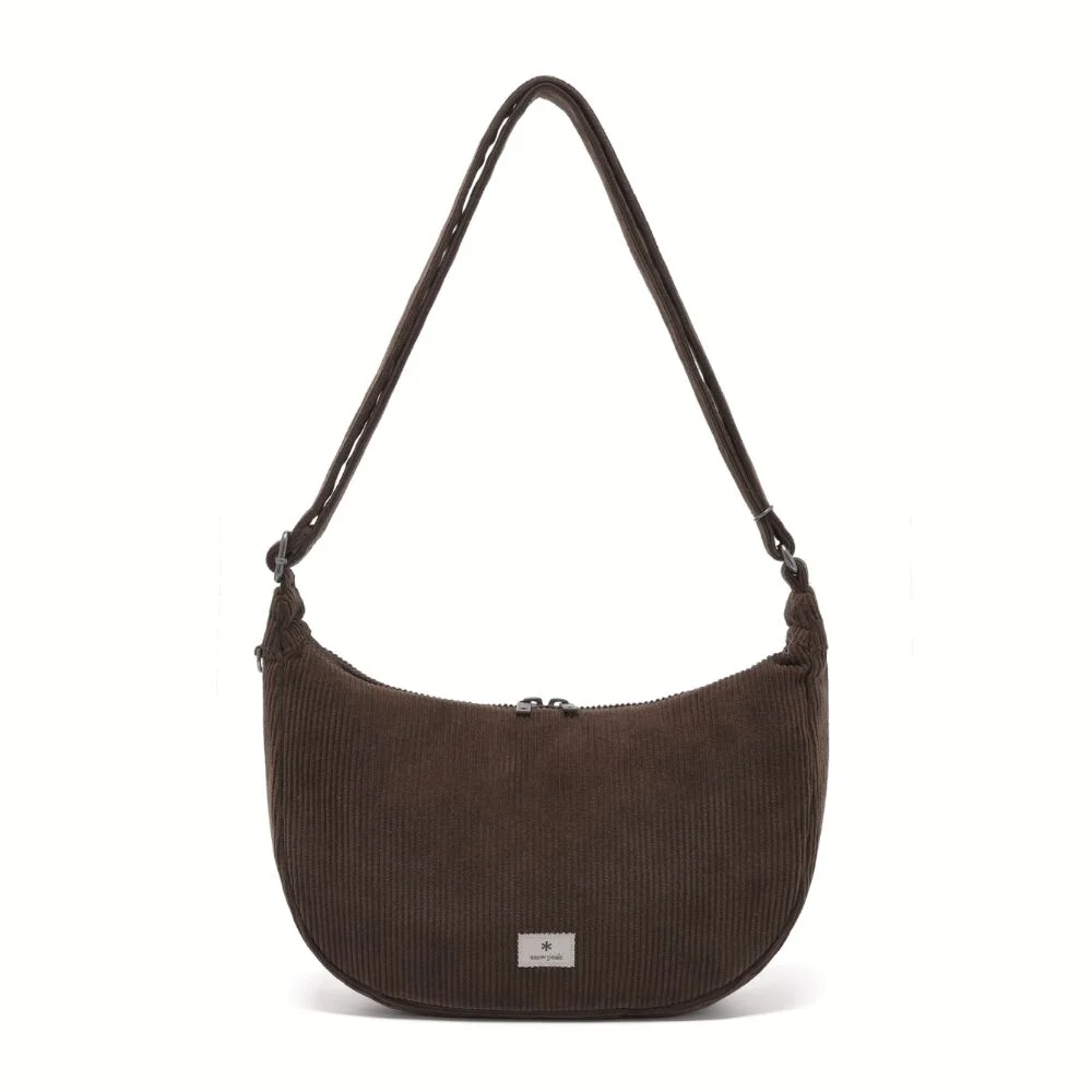 燈芯絨 Hobo Bag 5L Choco Brown (S26FWFCB69)