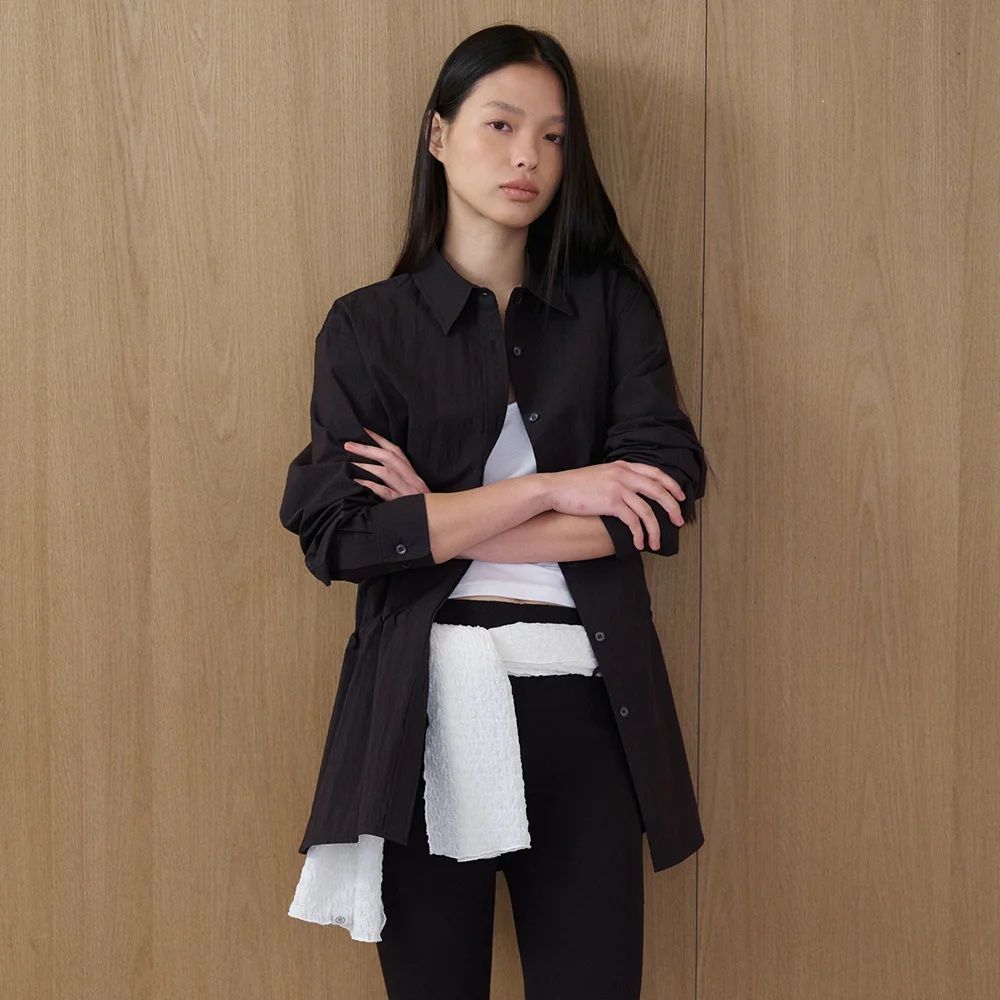 Drawline shirt (Black)