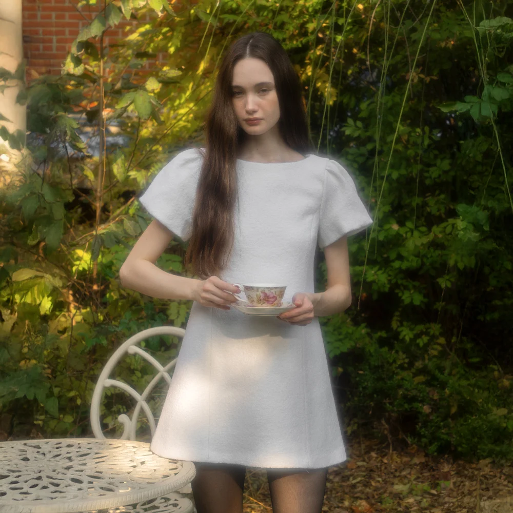 Selin puff one-piece (Ivory)