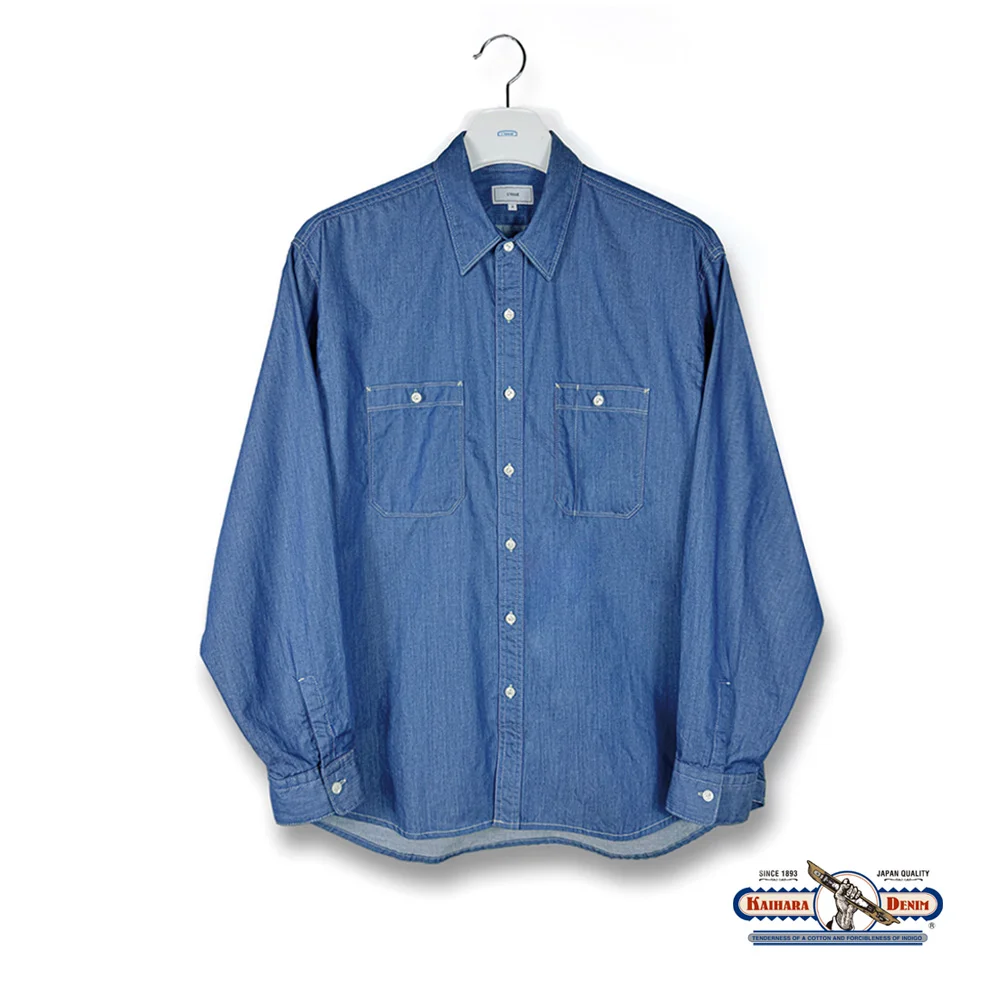 USN Denim L/S Shirts (Indigo)