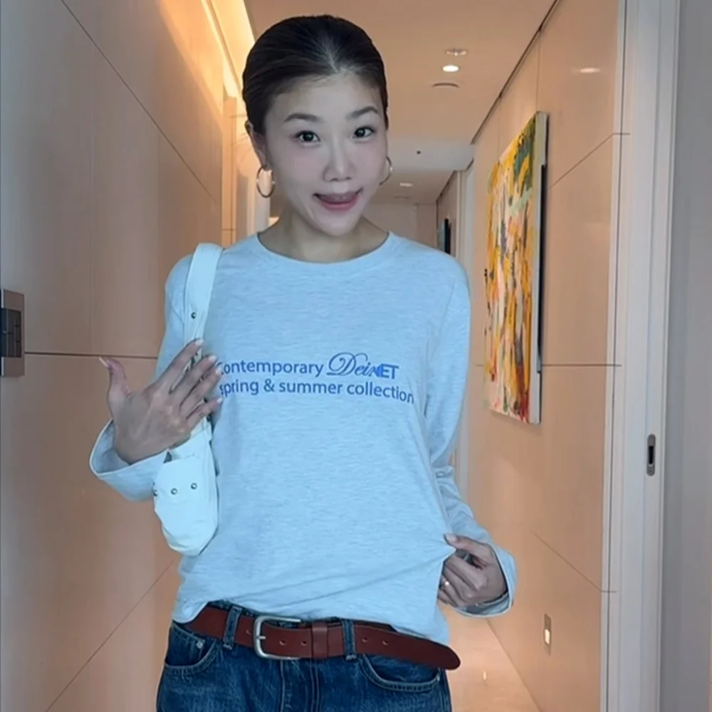 CONTEMPORARY LONG SLEEVE IN LIGHT GREY