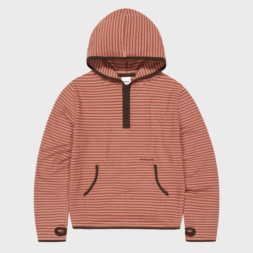 FLEECE HOOD LONG SLEEVE
