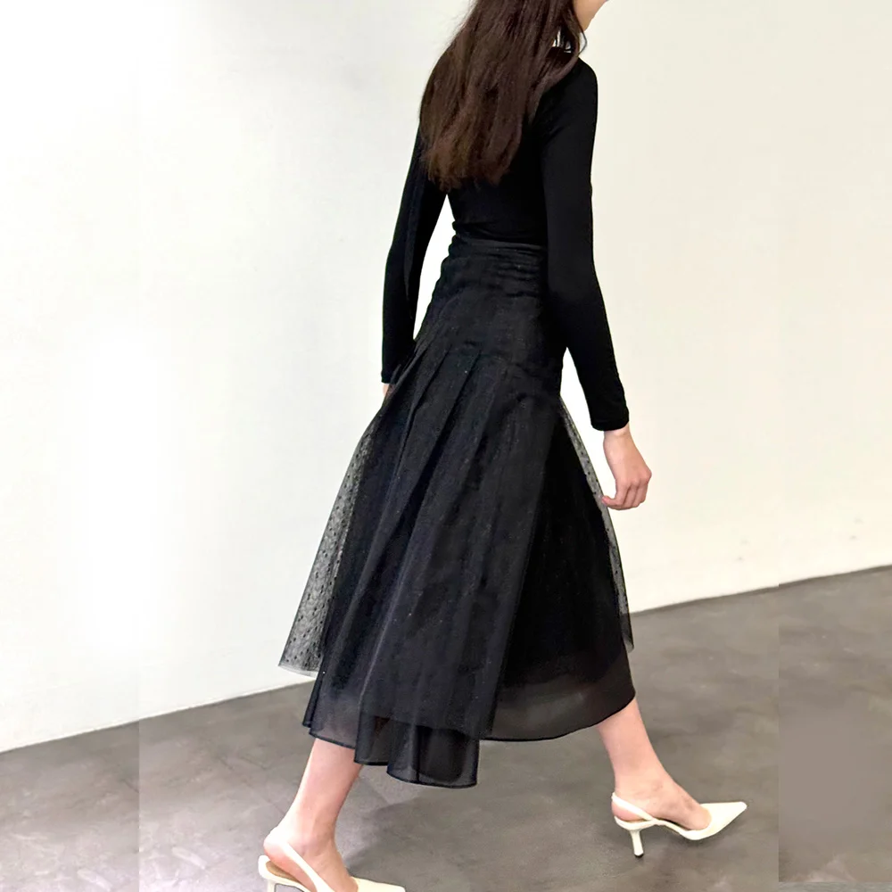 Lautre Plisha Black skirt
