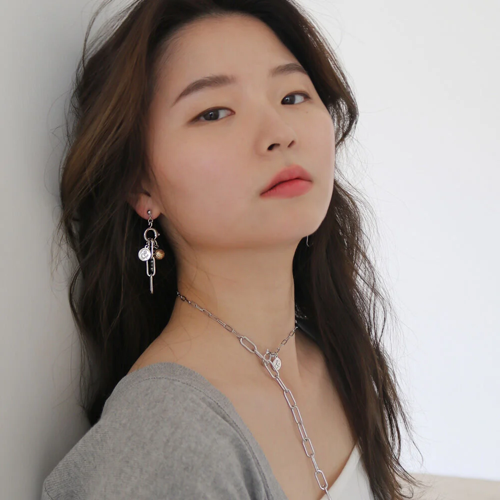 multi mix earring (2colors)