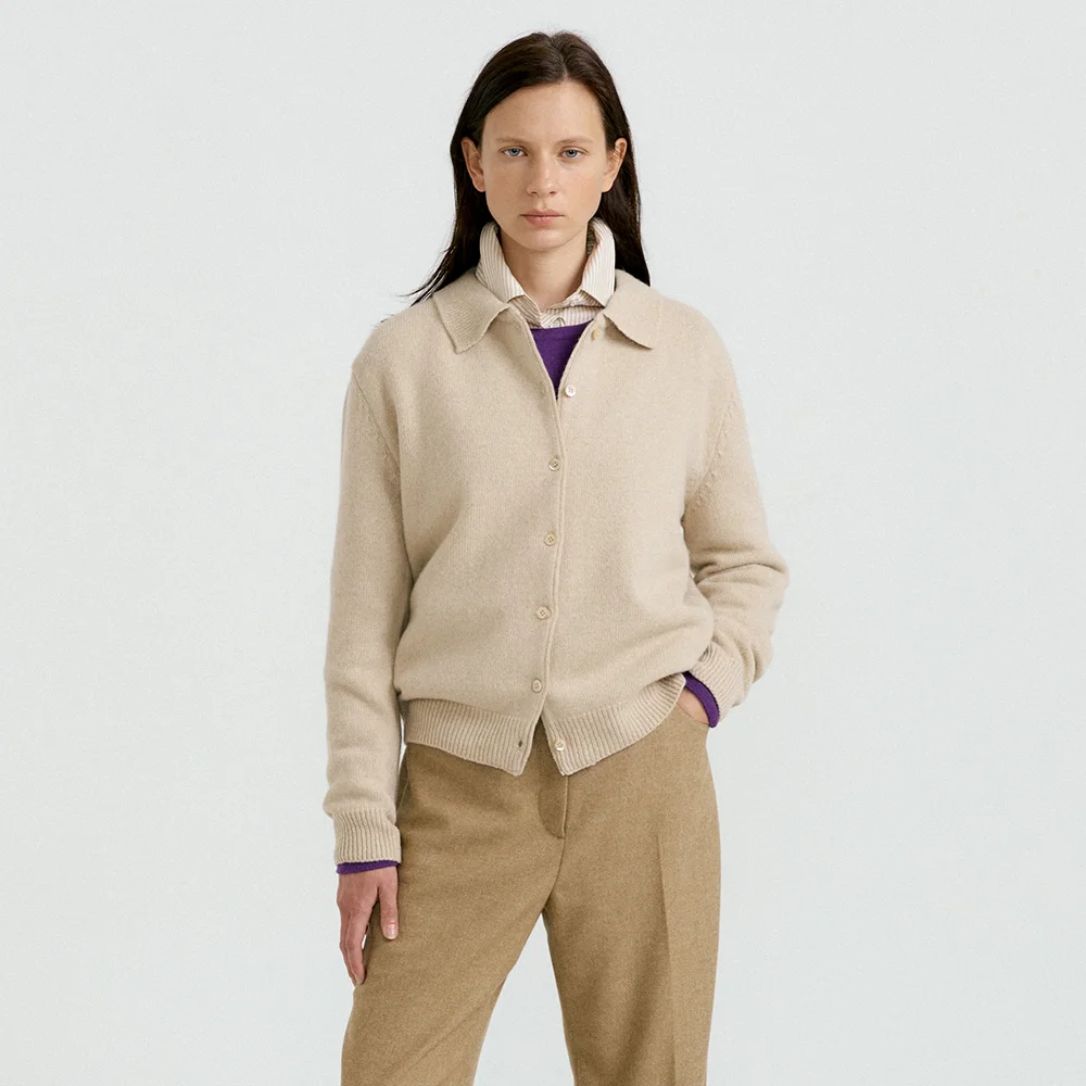 Teo Collar Cardigan (3color)