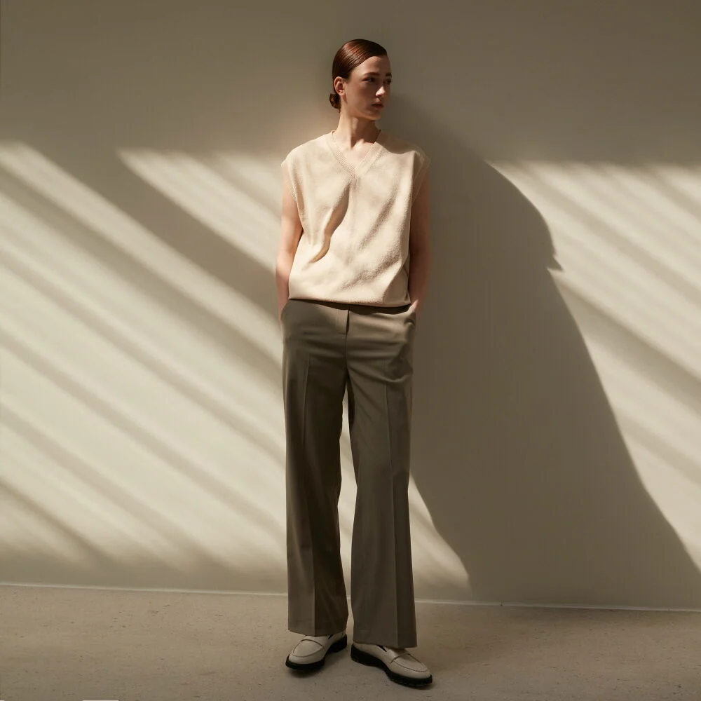 Pants Signature Comfort Wool Cloud Khaky