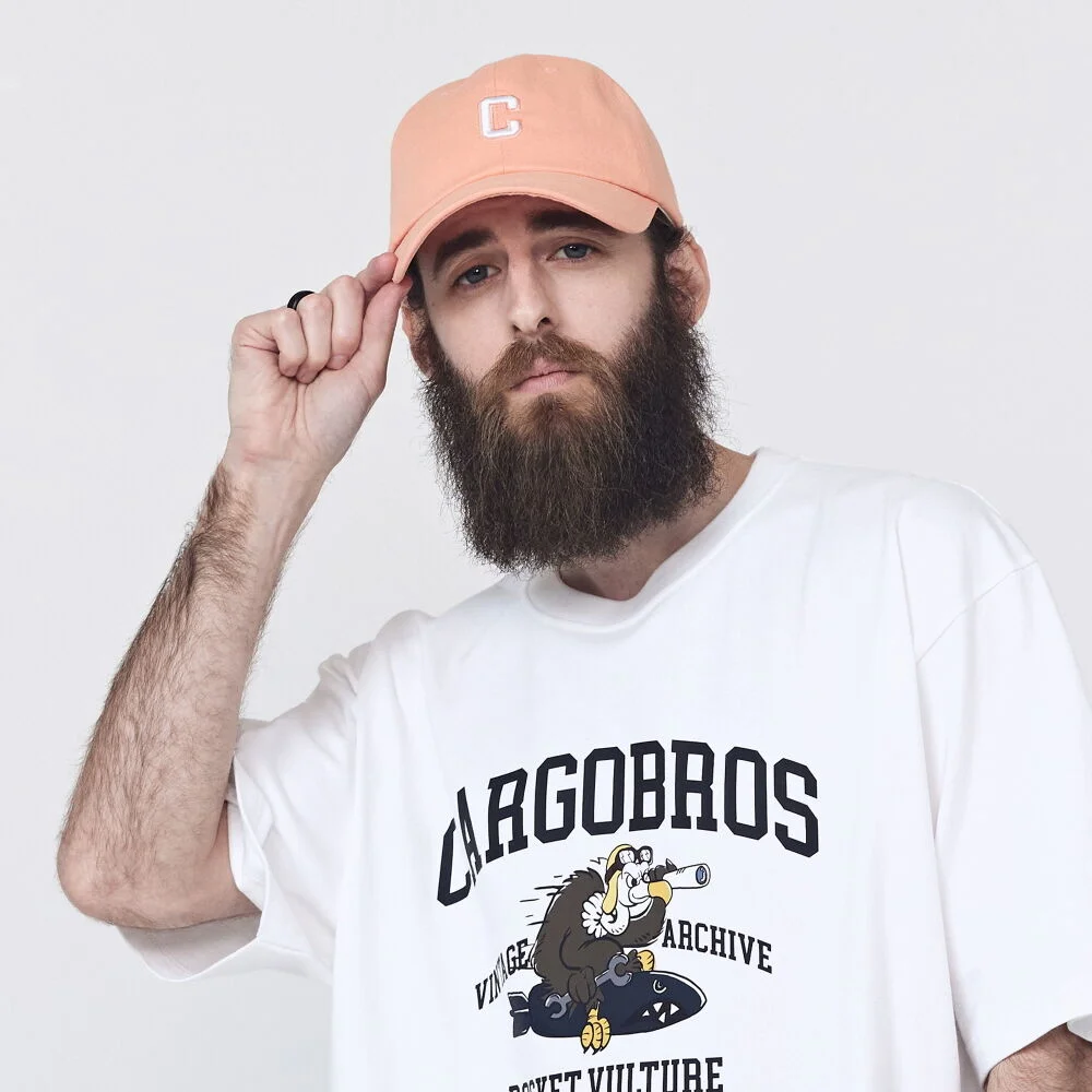 CB SMALL LOGO BALLCAP (ORANGE)