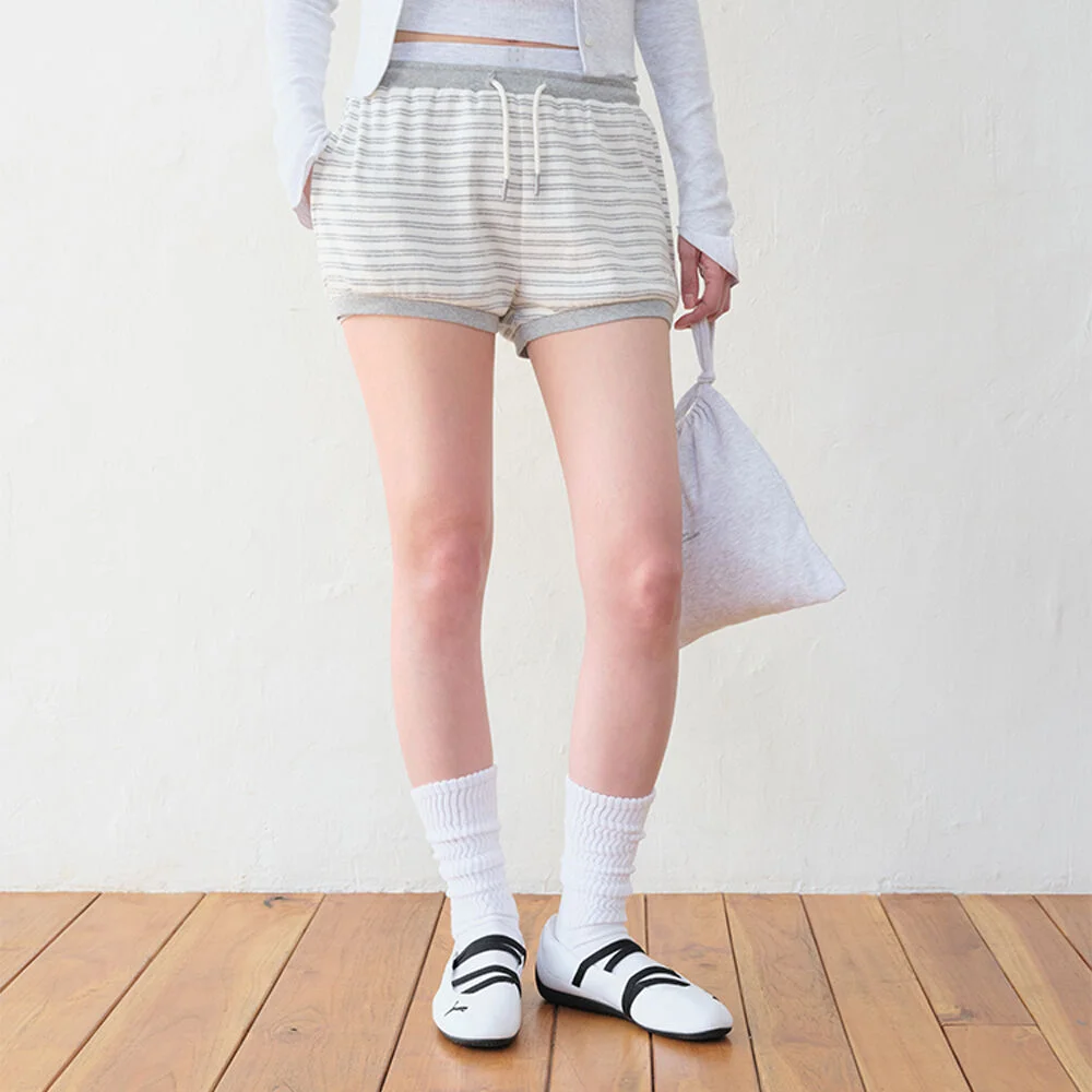GRVB_STRIPE PANTS (GREY)