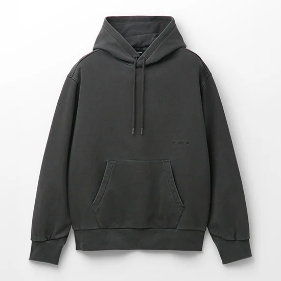灰塵色 染色 衛衣 連帽衫_Charcoal Gray