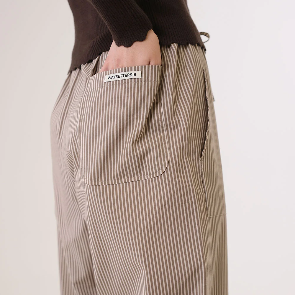 Easy pants(LIGHT BROWN)