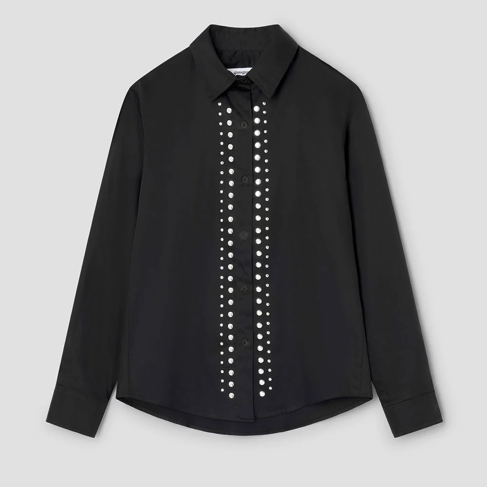 (W) SKY SHIRT (BLACK)