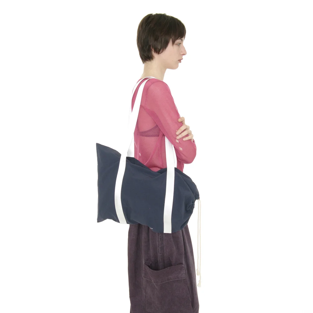 COTTON DUFFLE BAG_NAVY