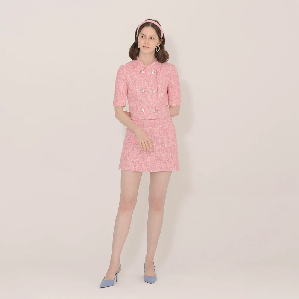 Tweed Mini Skirt