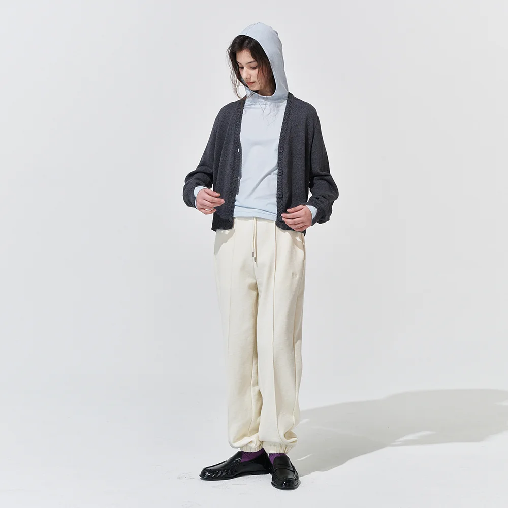 Wave Jogger Pants (Ivory)