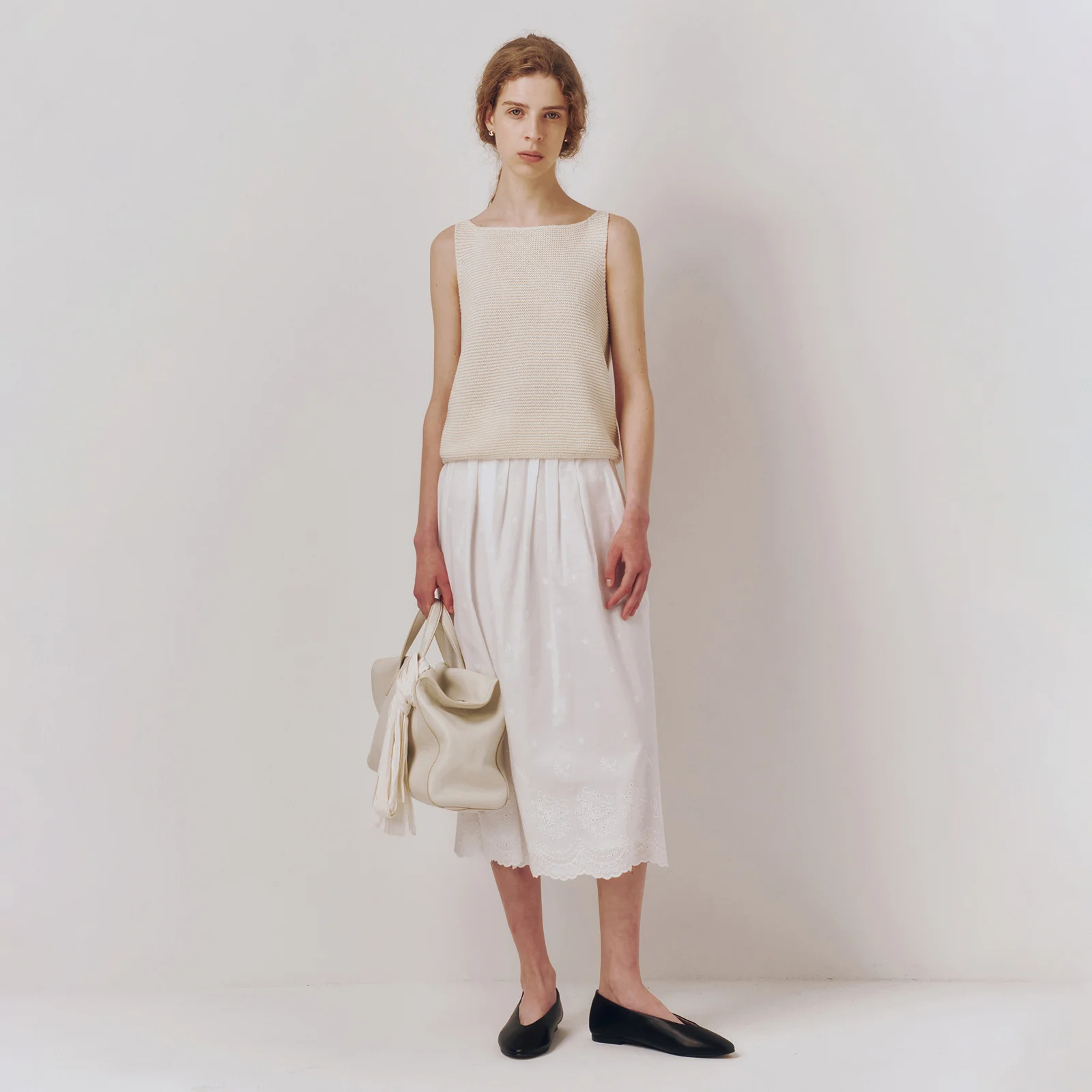 Coppelia Lace Skirt White