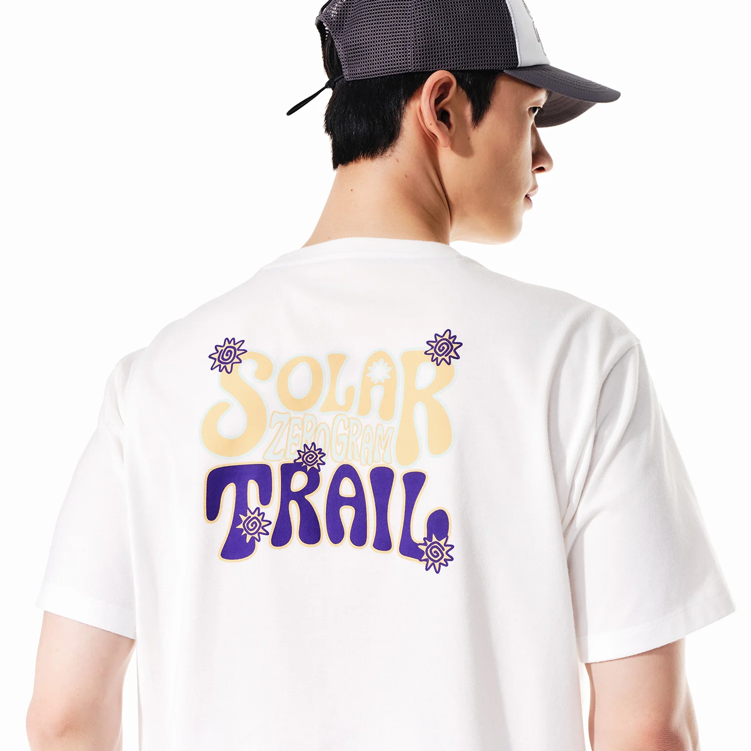 SOLAR TRAIL Sorona Back Graphic 短袖 T恤