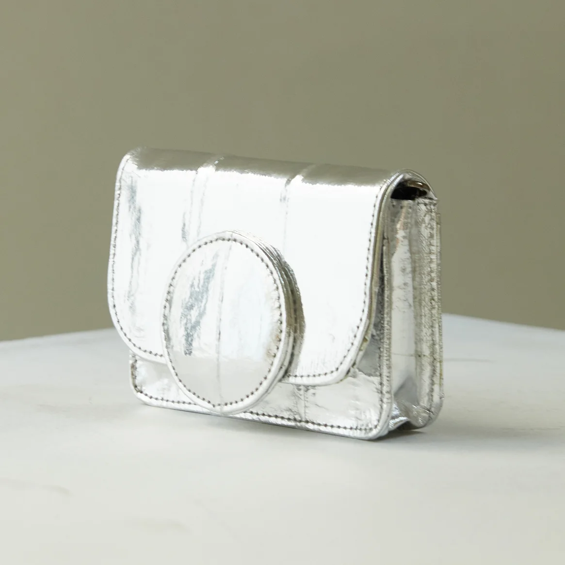 Macaron wallet mini bag 馬卡龍 銀包 迷你 袋 (銀色)