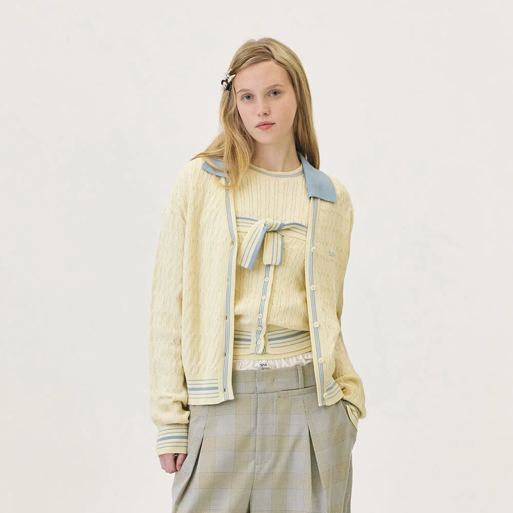 FREEN KNIT CARDIGAN (CREAM)