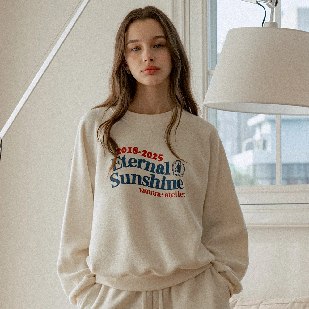 A3517 Eternal sunshine 衛衣 襯衫_Cream