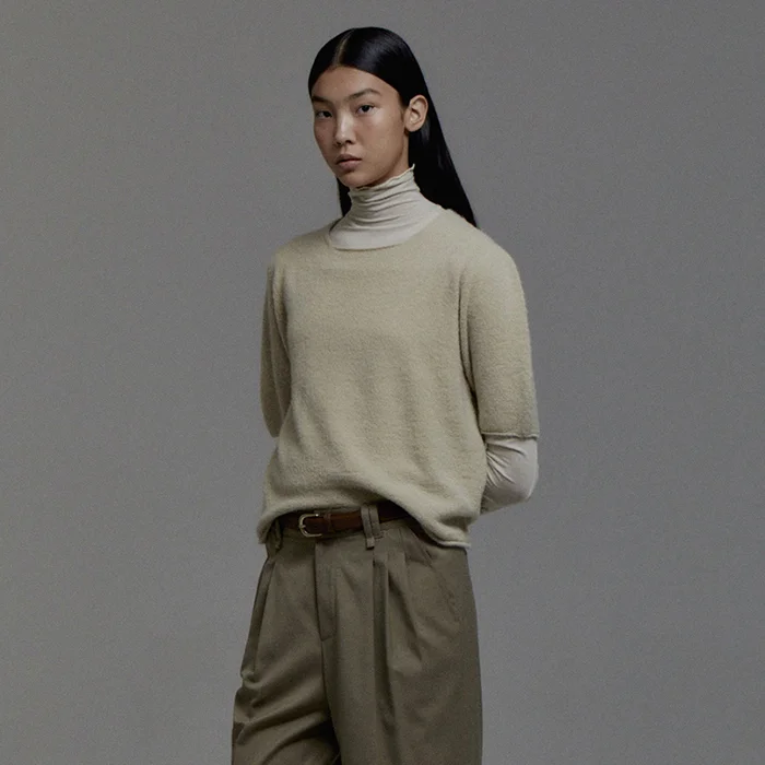 Puff Half Sleeve Knit(Yellow)
