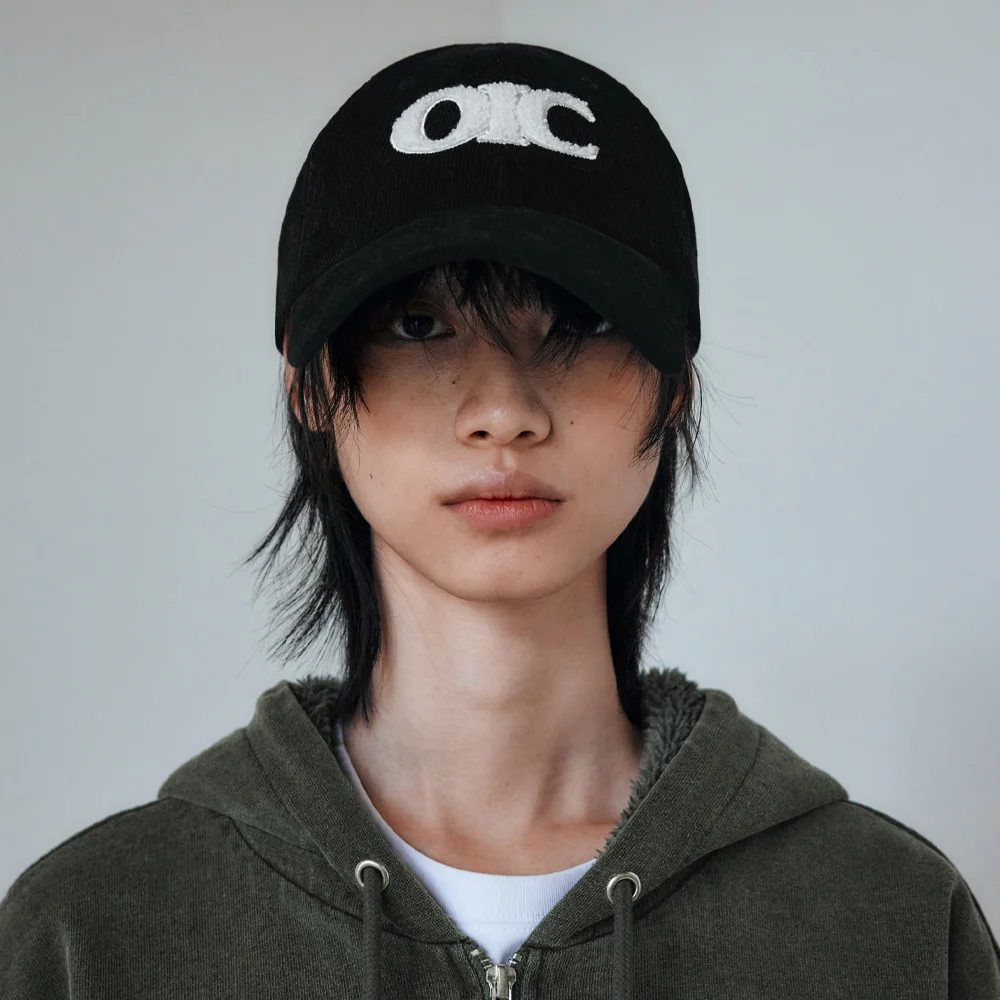 圈圈紗 燈芯絨 棒球帽
