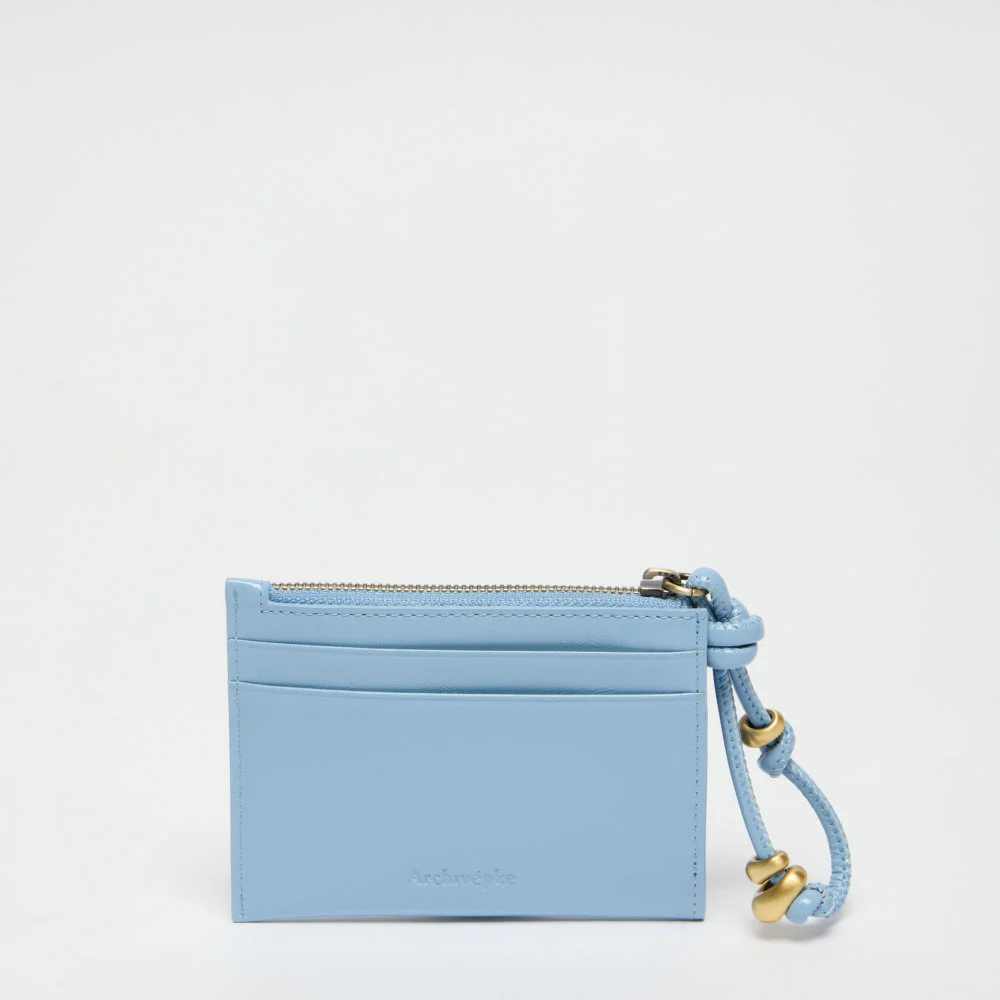 Gem card case(Wavy blue)