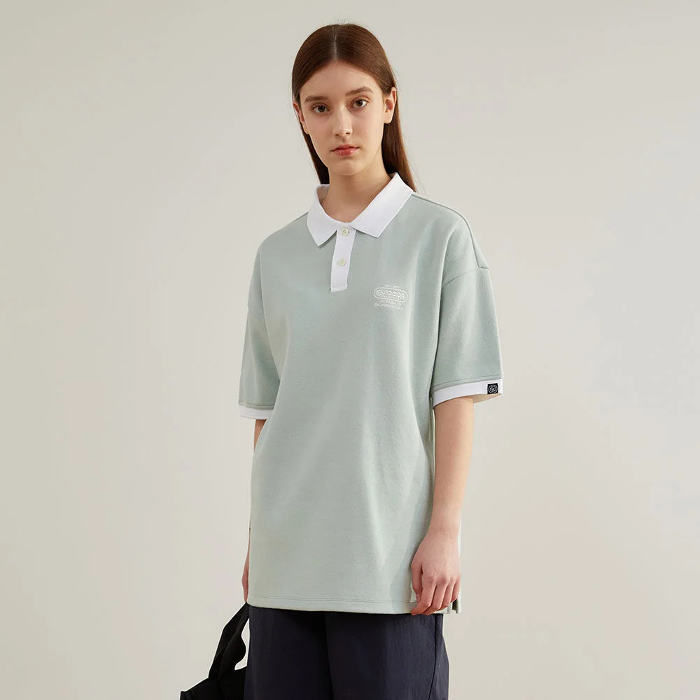 色 色塊 珠地 T恤 COLOR BLOCK PQ T-SHIRT / WO136RCSSZ05MT