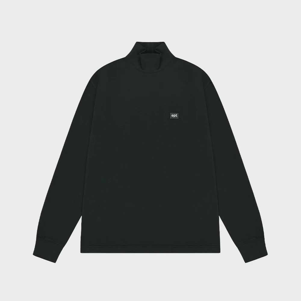 HALF NECK LONG SLEEVE (DARK GREEN)