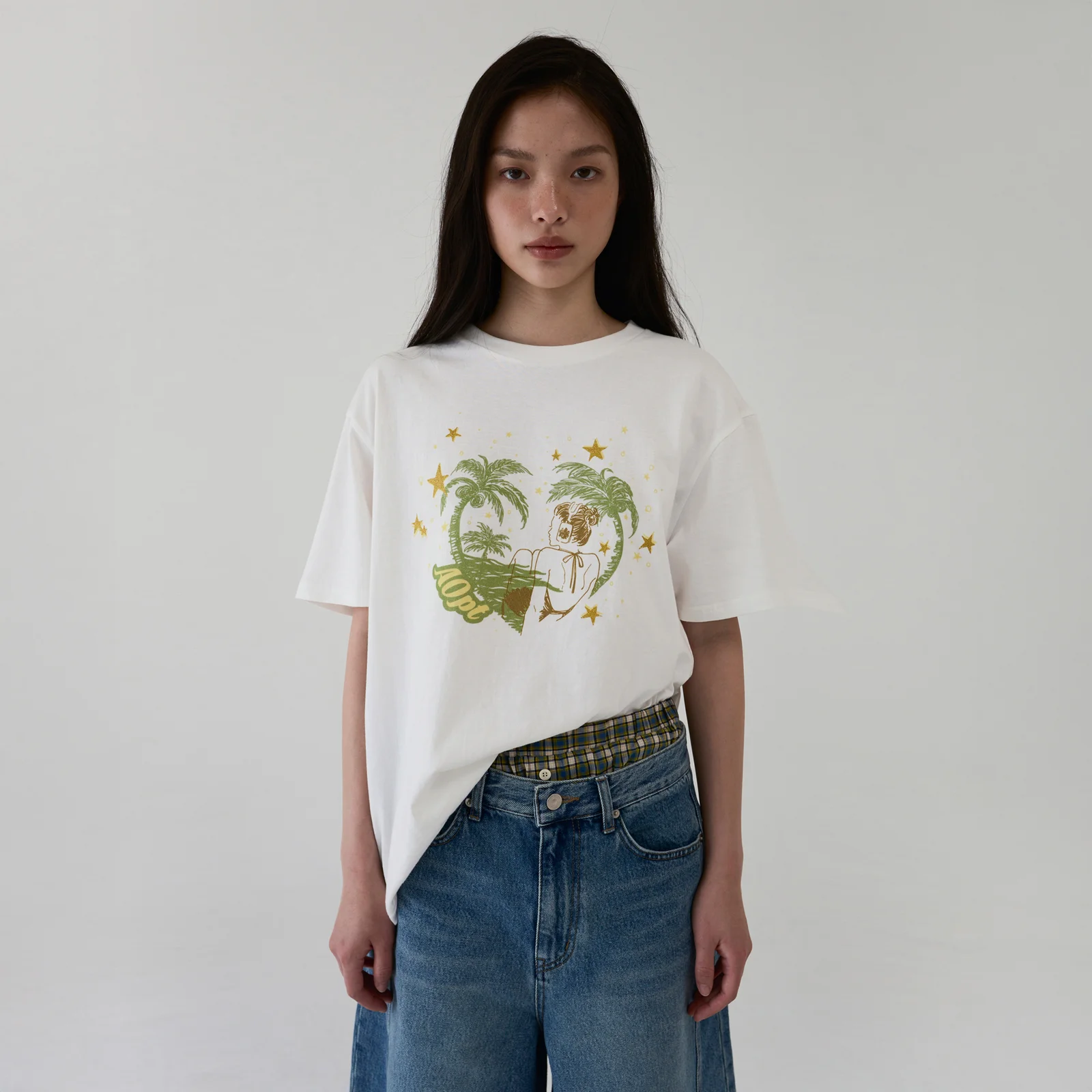 DREAMY ISLAND T-SHIRT - GREEN