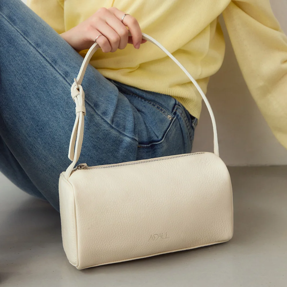 Nid minimal leather shoulder bag Msize - 4color