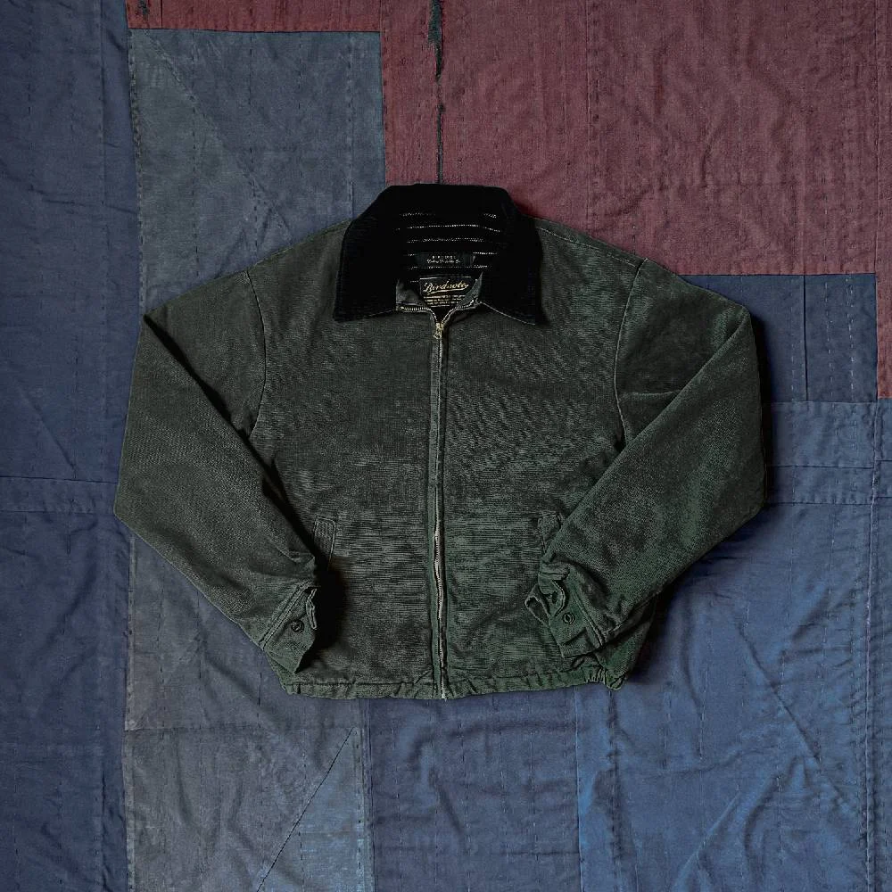 FIVE POINTS HEAVY DUCK JACKET (MOSS GREEN)